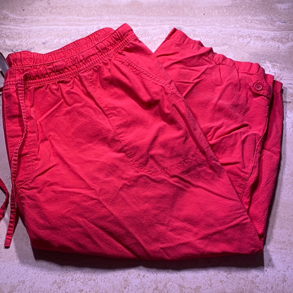 Pink capris pant